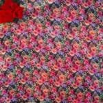 Pure georgette Digital Sarees (Black)-MB408 - Image 3