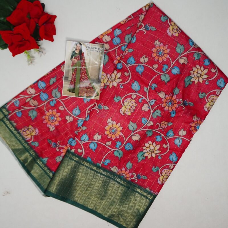 Rasberry Silk With Checks -MB756(764) - Image 4