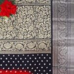 Mangalam Silk Big Border(Red to black)-MB575 - Image 2