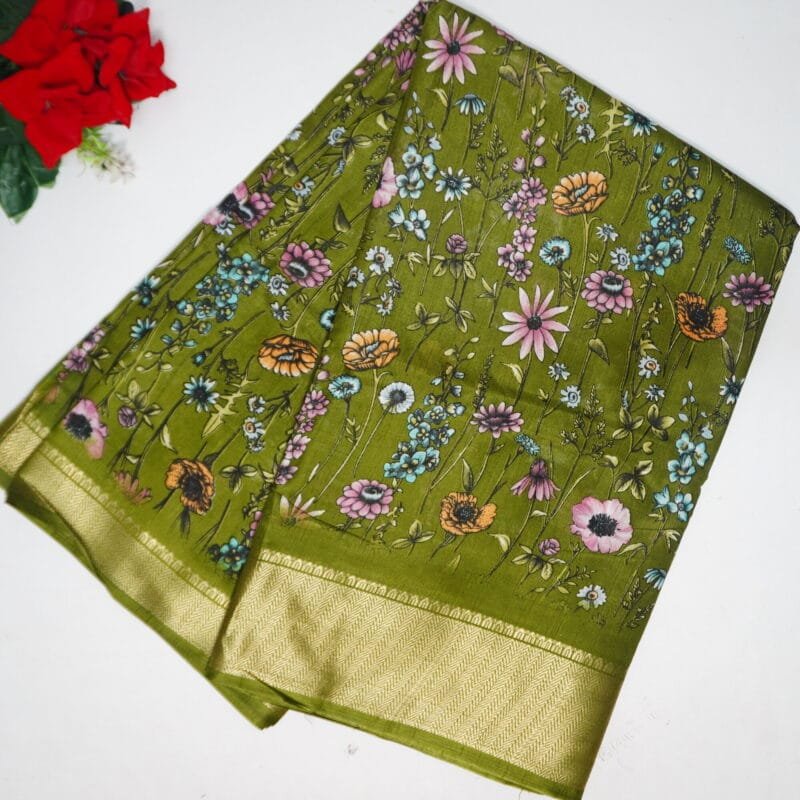 Dola Silk Deasigner Sarees -MB857 - Image 4