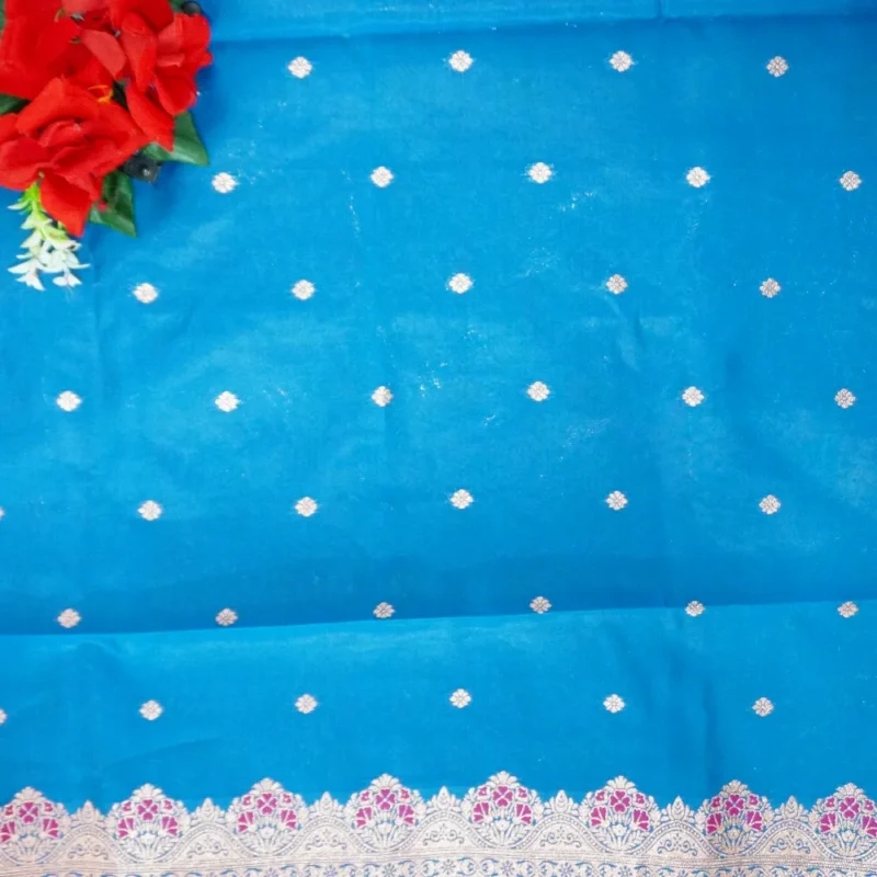 Copper Zarry Special Pattu Sarees-MB559(030) - Image 2