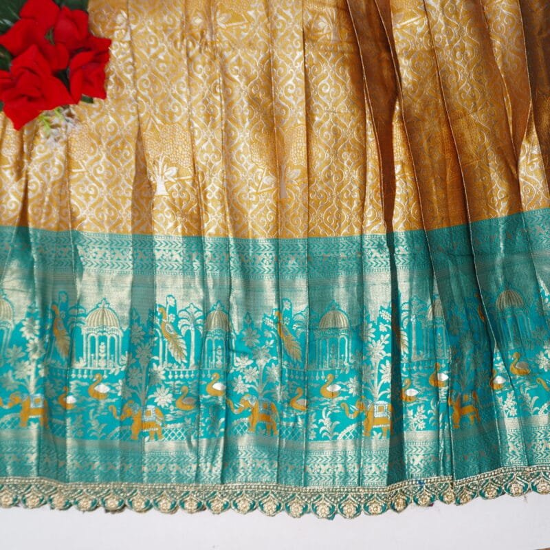 Pure Pattu Viscose Designer Lehengas-MB785 - Image 2