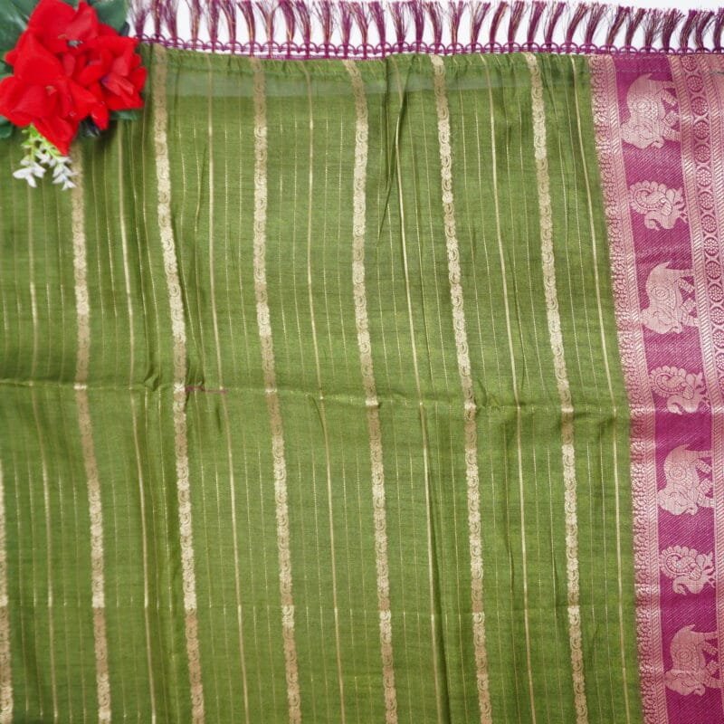 Zarry Cherry Silk Sarees-MB743(871) - Image 3