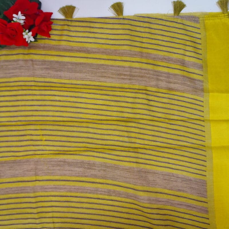 Sidhanth Lenin Pure Brasso Sarees-MB343(875) - Image 3
