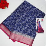 Cobra Silk Batic Design Digital Sarees-MB880 - Image 4