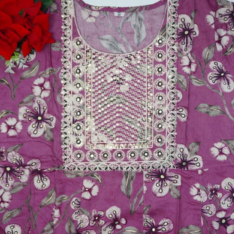 Rayon Designer Tops -MB888(4XL-7XL) - Image 2