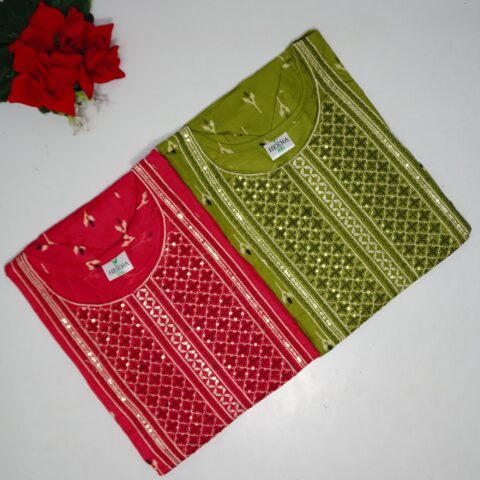 Rayon Umbrella Tops(With Pocket)-MB911(XXL-44)