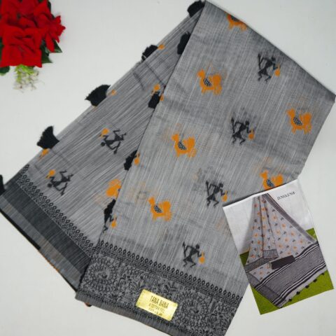 Khadhi Silk With Pochampalli -MB736(945)