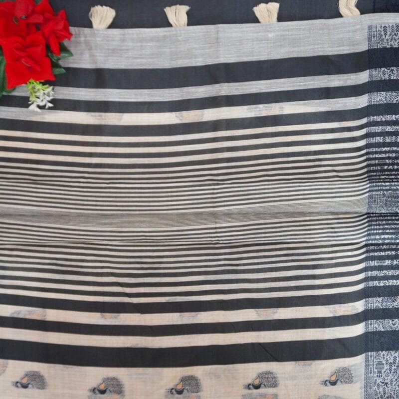 Khadhi Silk With Pochampalli -MB757(945) - Image 2