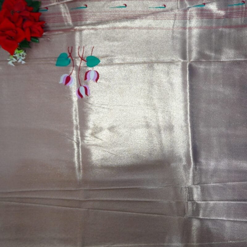 Paithani Golden Pattu Sarees-MB563(957) - Image 2