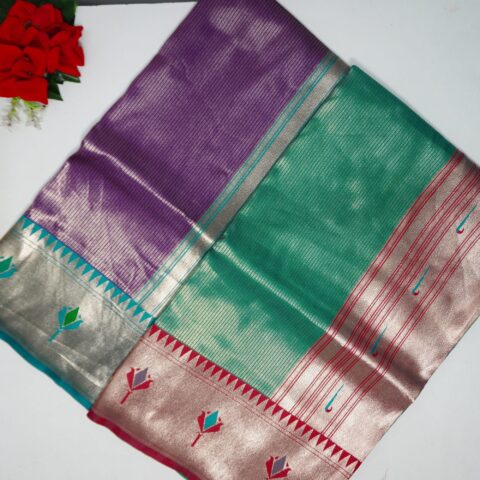 Paithani Golden Pattu Sarees-MB563(957)