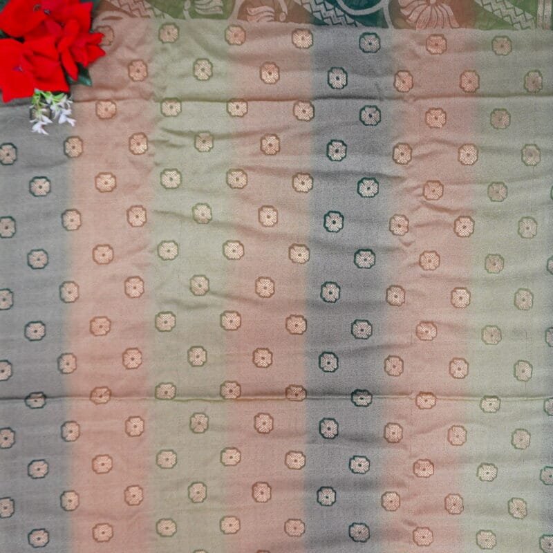 Pure Glass Brasso Silk Sarees -MB341(961) - Image 4