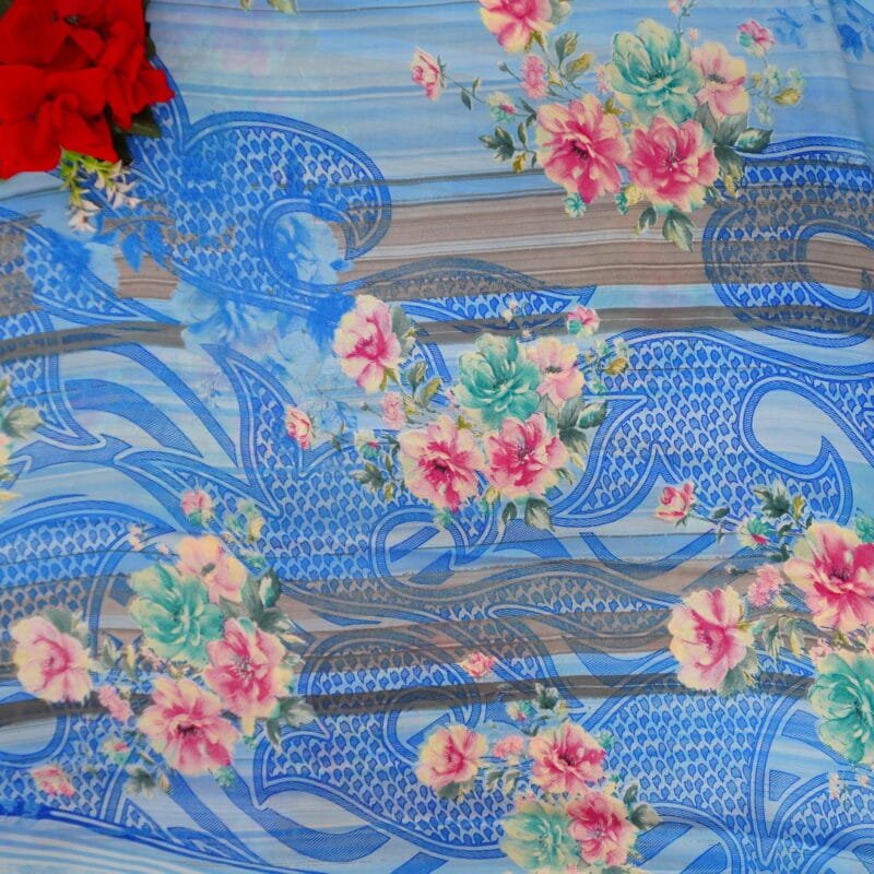 Pure Punam Georgette Sarees-MB970 - Image 3