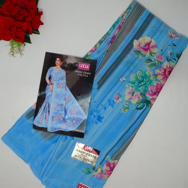 Pure Punam Georgette Sarees-MB970 - Image 4