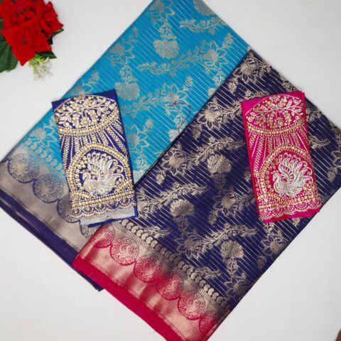 Vaidehi Benarus Pattu Sarees-MB340(974)