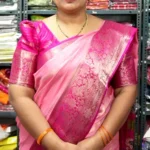 Panchi Silk With Baby Pink Special-MB868 (235) (very Small mistake Saree)