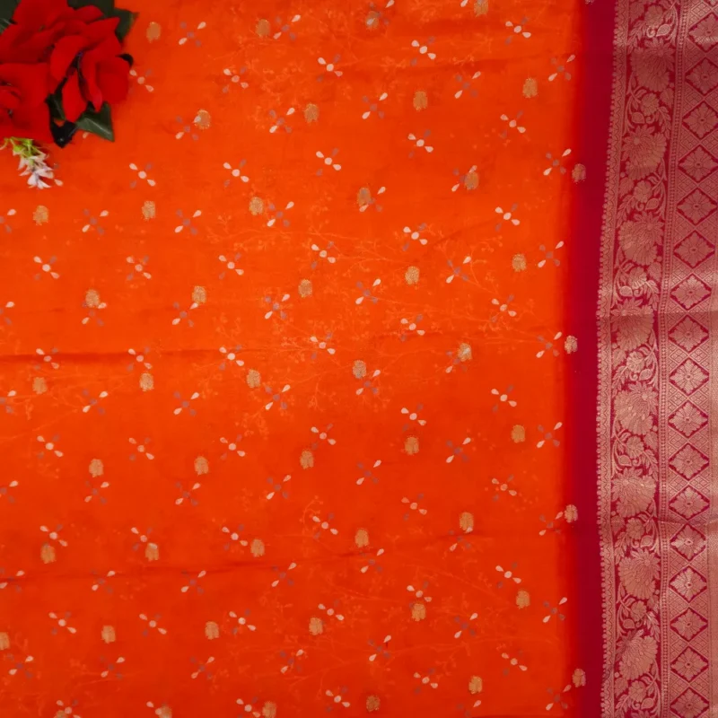Honey Silk With Butties Sarees-MB737(080) - Image 3