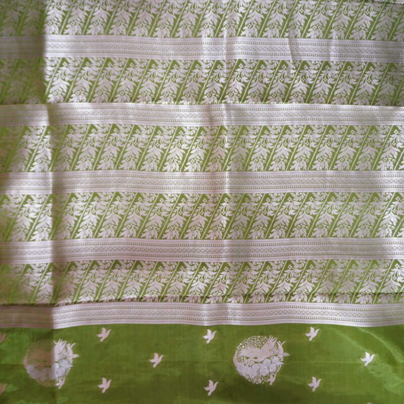 Pure Russian Crape Silk Sarees-MB724(121) - Image 2