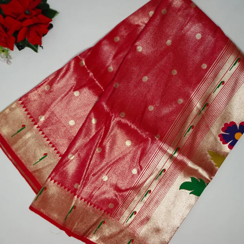Narayan Pet In Pythani Sarees-MB554(124) - Image 4