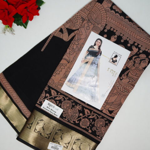 Night Queen With Exclusive Fancy Sarees-MB719(128)
