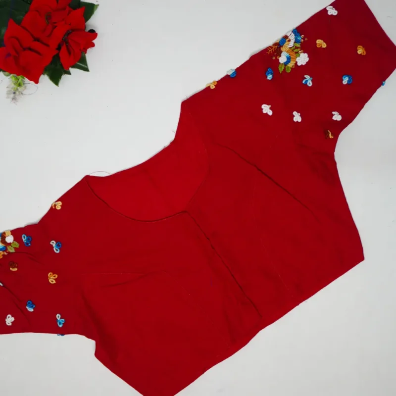 Khadhi Silk Cotton Blouses-B030 - Image 2