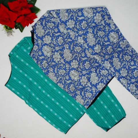 Ajarak Cotton Long Sleave Blouse-B07