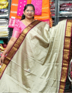 Fancy Silk With Narayana Border-MB113
