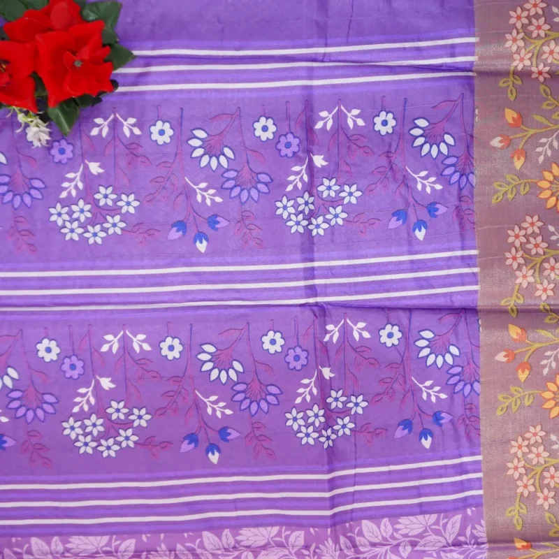 Digital Mysore Silk Sarees-MB717(156) - Image 3