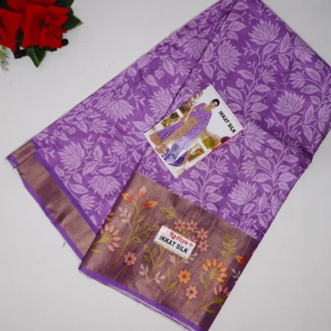 Digital Mysore Silk Sarees-MB717(701)