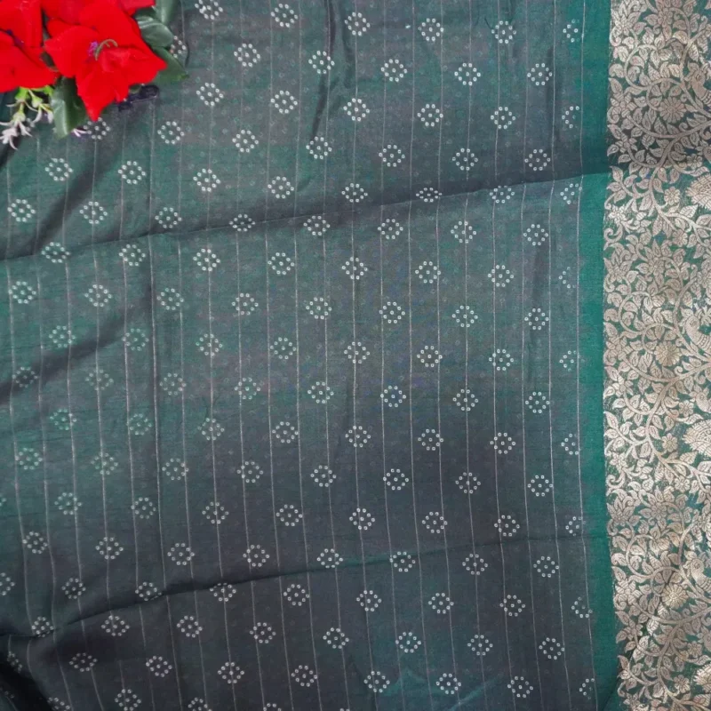 Peacock Bandhini Sarees-MB718(847)(739) - Image 3