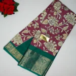 Mangalam Silk kalamakari Sarees-MB167 - Image 4