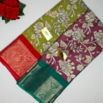 Mangalam Silk kalamakari Sarees-MB167