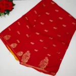 Russain Crape Silk Sarees-MB173 - Image 4