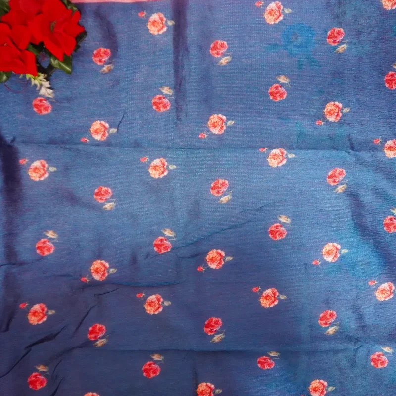 Shreyans Tusser Silk Sarees-MB178 - Image 2