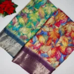 Colour Kalanjali Digital Silk Sarees-MB179