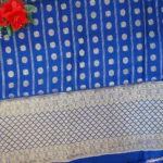 Russain Crape Silk Sarees-MB183 - Image 3