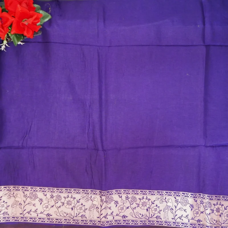 Pure Russian Crape Silk Sarees -MB553(184) - Image 2