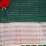 Pure Dola Hand Bresh Paint Sarees-MB187 - Image 3