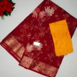 Kasturi Pure Viscose Pattu Sarees-MB189 - Image 4