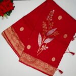 Pure Handloom Raw Mango Sarees-MB191 - Image 4