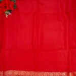 Pure Handloom Raw Mango Sarees-MB191 - Image 2