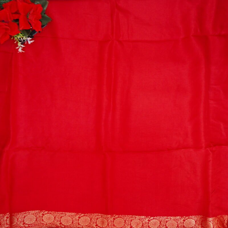Pure Handloom Raw Mango Sarees-MB547(191) - Image 2