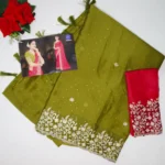 Luxury Silk With Multi Embroidary -MB302(147) - Image 4