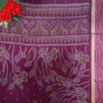 Kasturi Black Berry Butterfly Silk -MB303 - Image 2