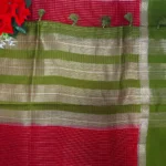 Mangalagiri Checkes Fancy Sarees -MB304 - Image 2