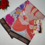 Digital Banarasi Silk(Langa Voni Type) -MB307 - Image 4