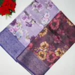 Pure Tusser Crushed Sarees-MB314