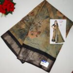 Multi Colour Rachana Crushed Sarees-MB321 - Image 4