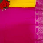 Pure Mysore Crape Georgette Sarees -MB322 - Image 2