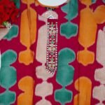 Vatican Silk Jambo Size Party ware Dresses -MB344 - Image 2